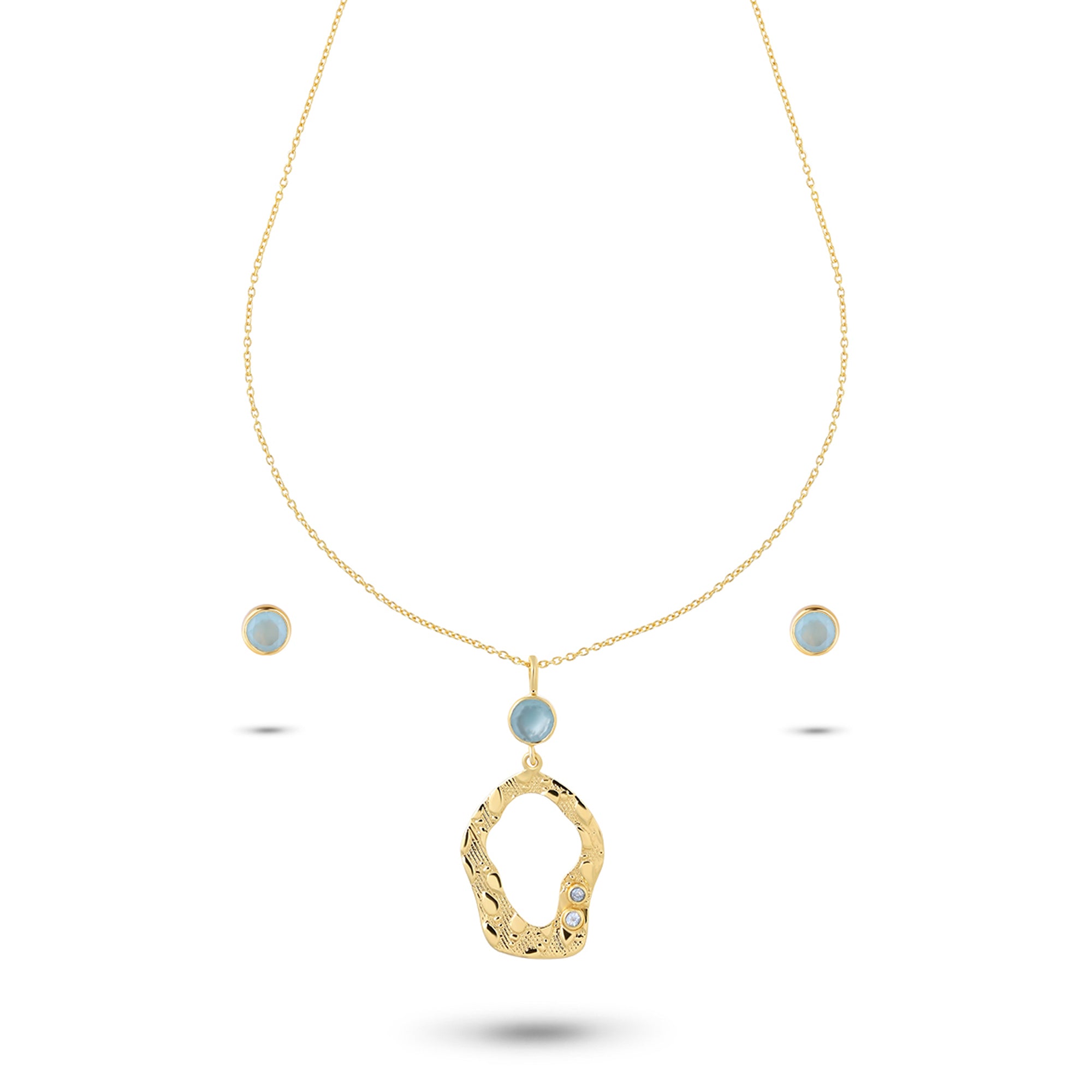 The Ocean Breeze Pendant Set