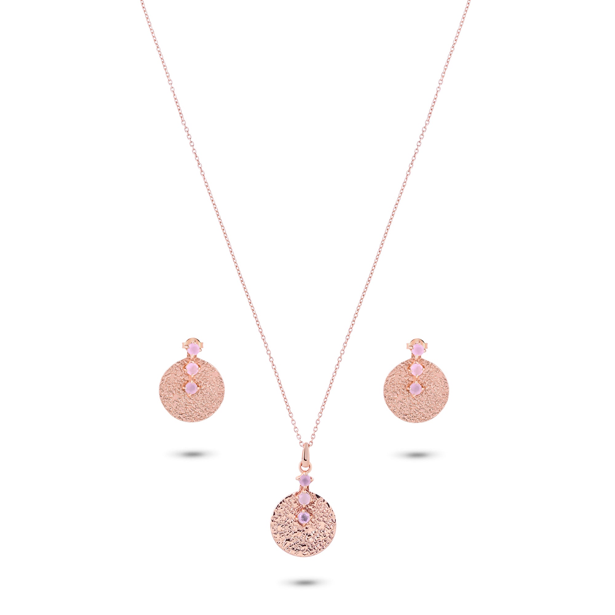 The Camellia Pendant Set