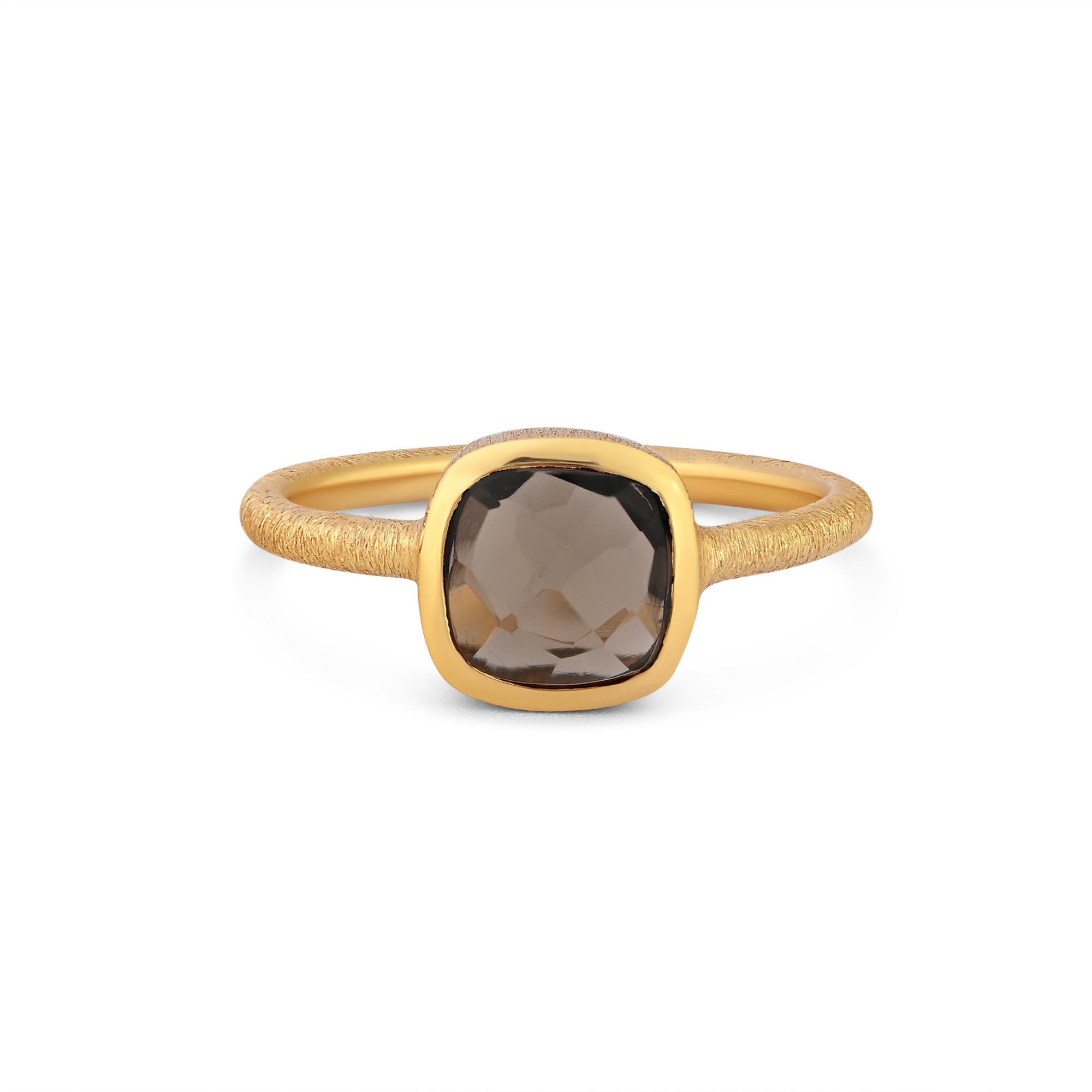 The Golden Smoke Statement Ring