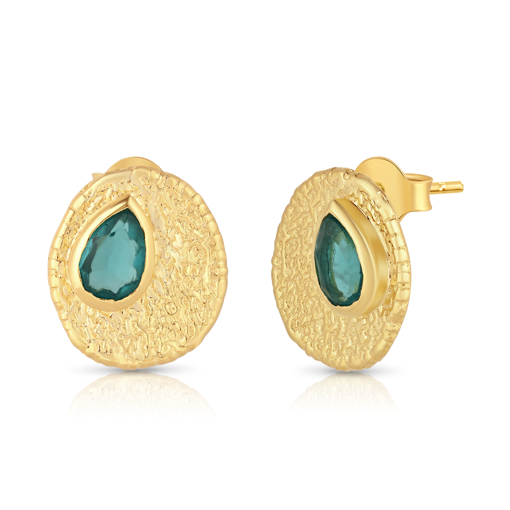 The Blue Drizzle Stud Earrings