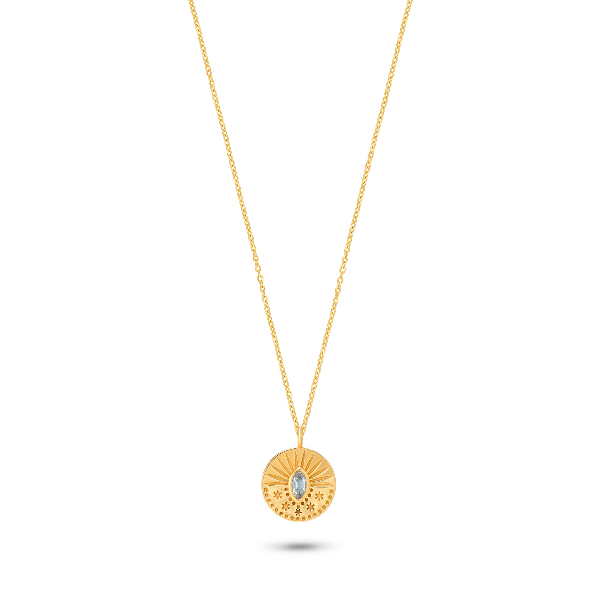 The Aurora Coin Pendant