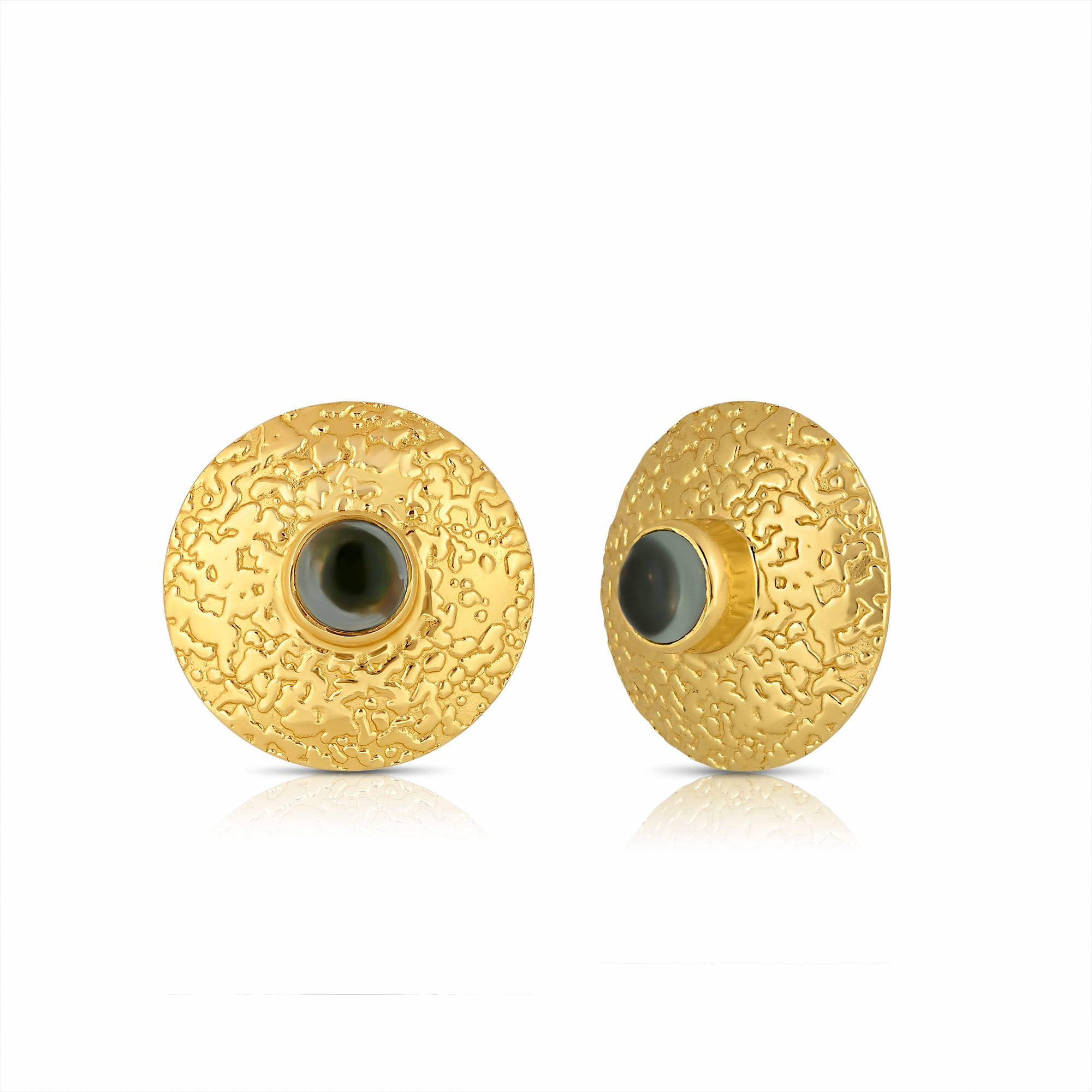 The Fern Dew Stud Earrings