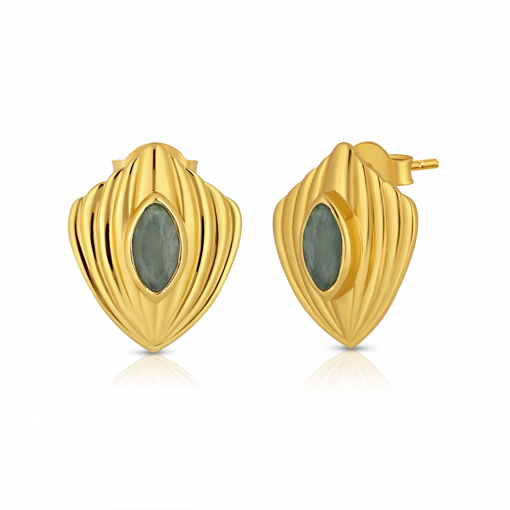 The Mint Blossom Stud Earrings