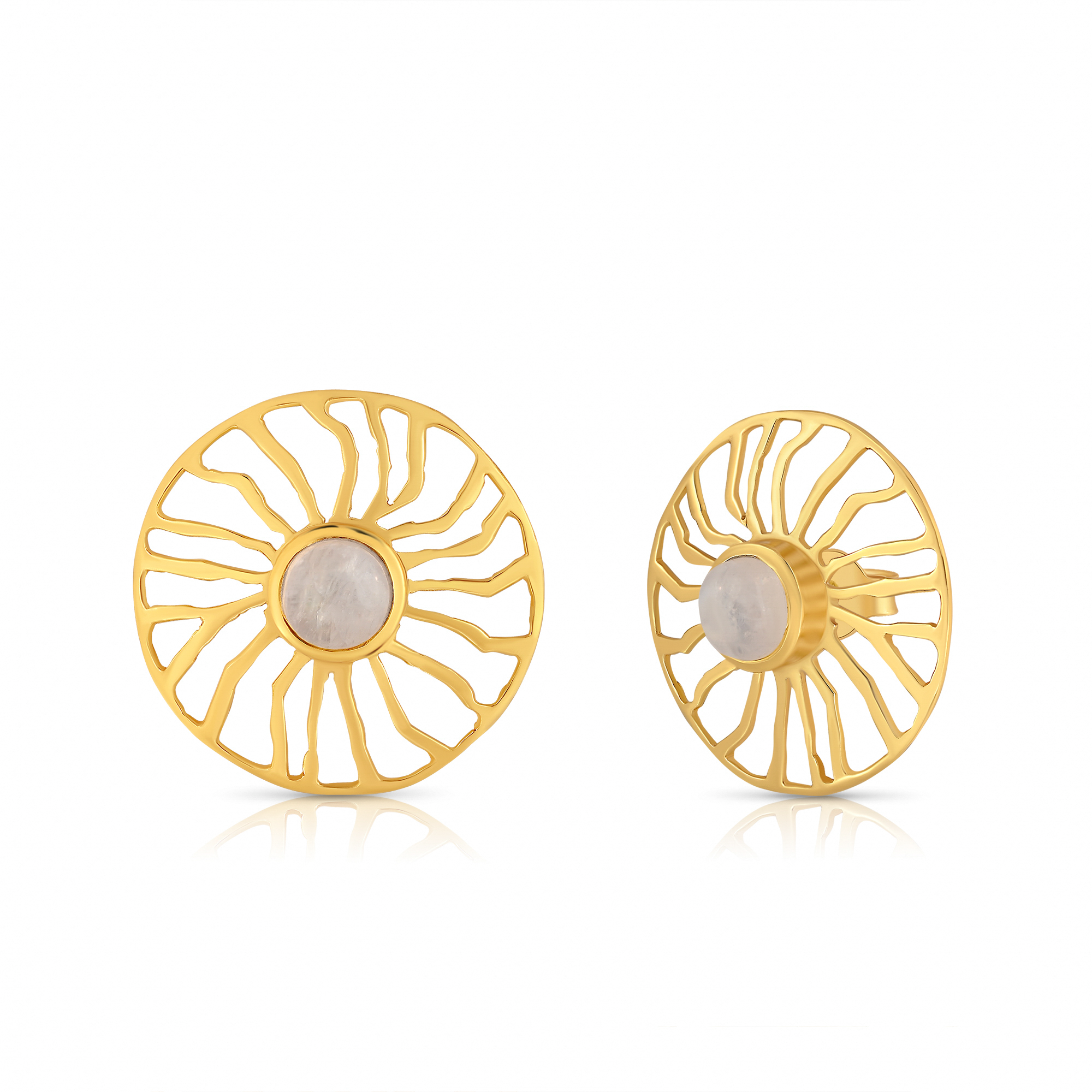 The Solar Prism Stud Earrings