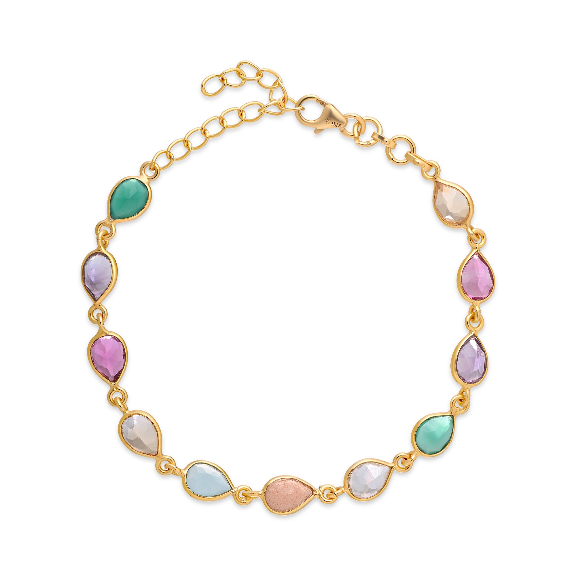 The Rainbow Cascade Bracelet