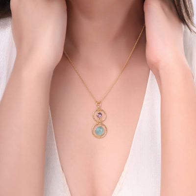 The Hydrangeas Haze Pendant
