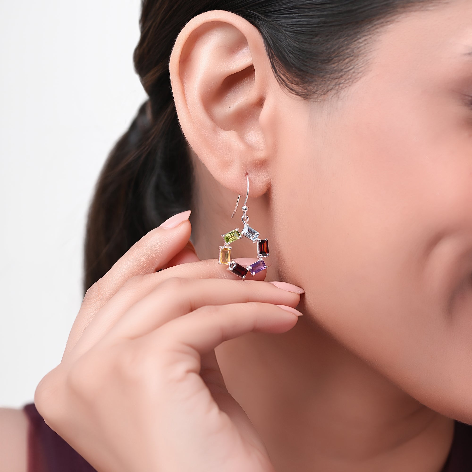 The Kaleido Luxe Hoops
