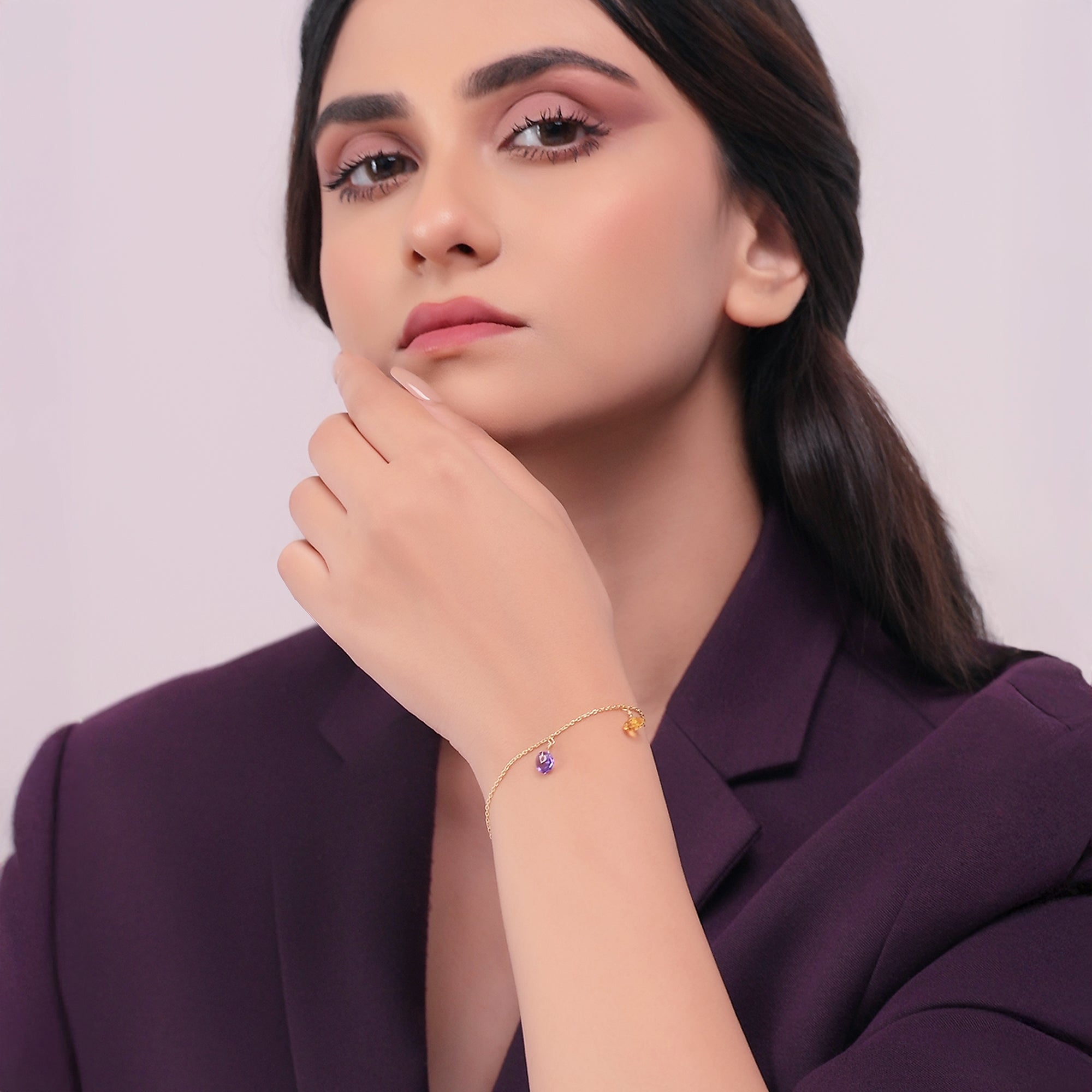 The Jewelled Hues Bracelet