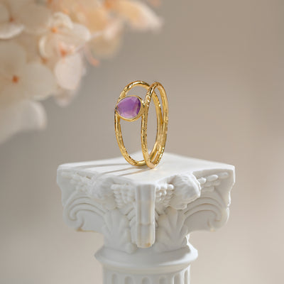 The Lilac Mist Ring